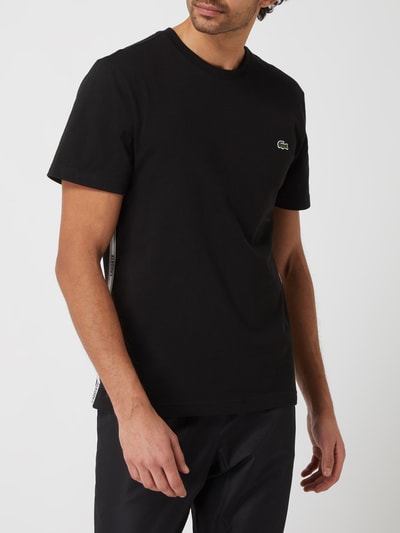 Lacoste Regular fit T-shirt van katoen Zwart - 4