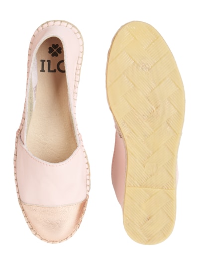 ILC Espadrilles aus Leder  Rosa 4