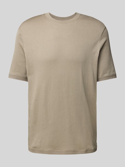 Cinque T-Shirt mit Rundhalsausschnitt Modell 'Badi' Schlamm 2