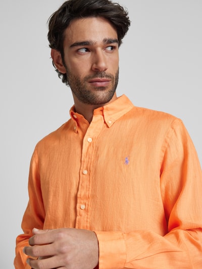 Polo Ralph Lauren Freizeithemd mit Label-Stitching Orange 3