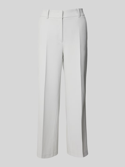 Cambio Straight leg stoffen broek met verkort model, model 'CALIFORNIA' Lichtgrijs - 2