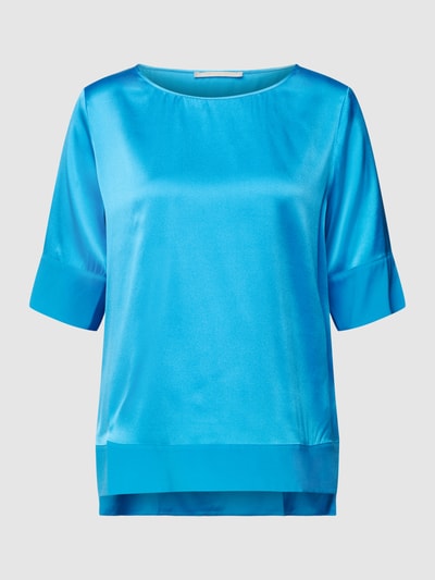 (The Mercer) N.Y. Blusenshirt aus Seide mit Rundhalsausschnitt Bleu 2