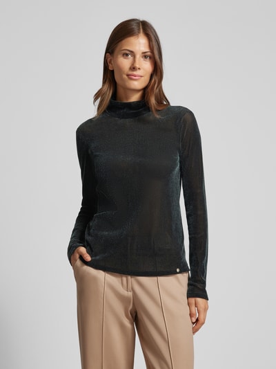 Marc Cain Longsleeve mit Stehkragen Dunkelgruen 4