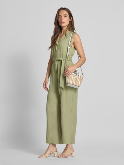 B.Young Jumpsuit met reverskraag, model 'Ecceri' Groen - 1