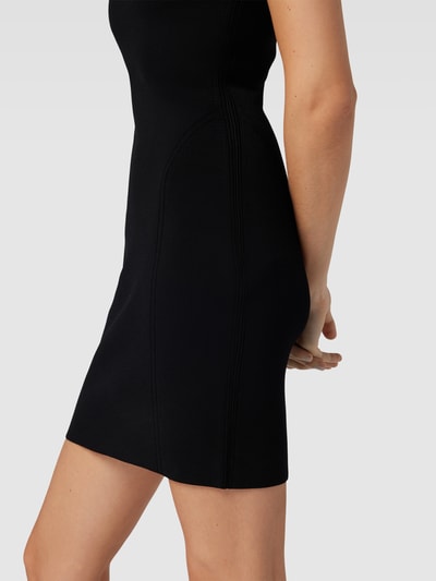 Victoria Beckham Minikleid mit Rundhalsausschnitt Black 3