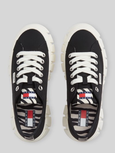 Tommy Jeans Sneaker mit Plateau-Sohle BLACK 4