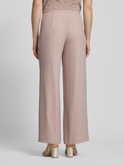 Vera Mont Wide Fit Stoffhose mit Nahtreißverschluss Taupe 5