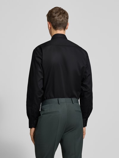 ETERNA Comfort Fit Businesshemd mit Knopfleiste Black 5