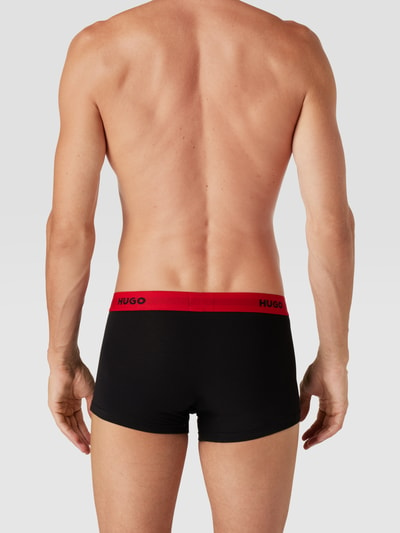 HUGO Trunks mit Logo-Bund Rot 4