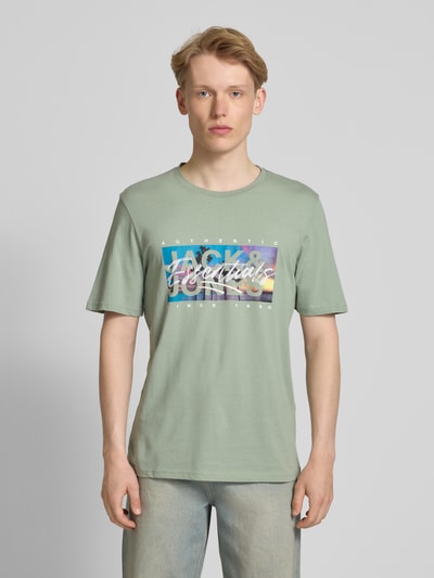 Jack & Jones T-Shirt mit Rundhalsausschnitt Modell 'COLTON' Mint 4