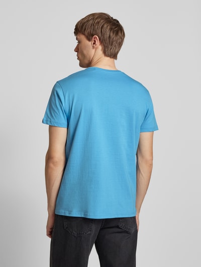 Alpha Industries T-shirt van zuiver katoen Oceaanblauw - 5