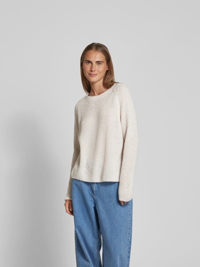 Juvia Pullover in Strick-Optik Sand 4