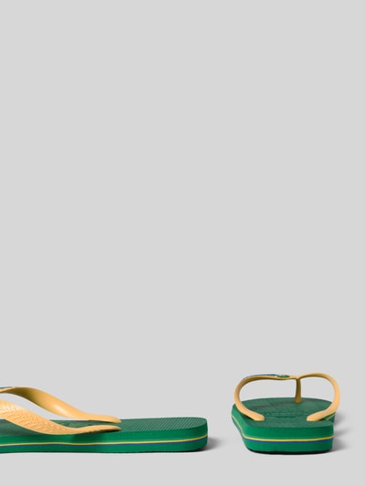 Havaianas Teenslippers met labeldetail Groen - 2