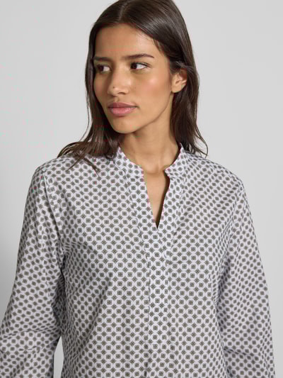 Marc O'Polo Regular Fit Tunika-Bluse aus reiner Baumwolle Hellblau 3