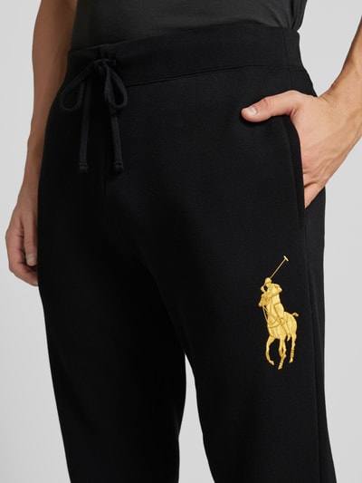 Polo Ralph Lauren Slim fit sweatpants met tunnelkoord Zwart - 3