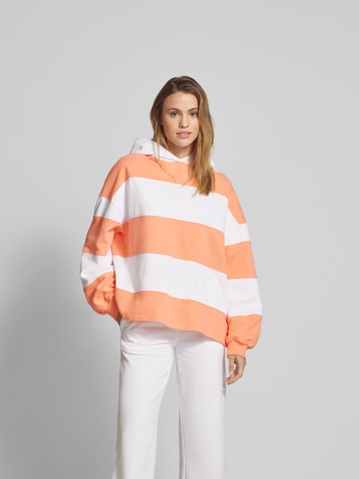 Juvia Oversized Hoodie mit Kapuze Orange 4