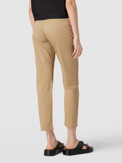 s.Oliver RED LABEL Slim fit chino met paspelzakken Zand - 5