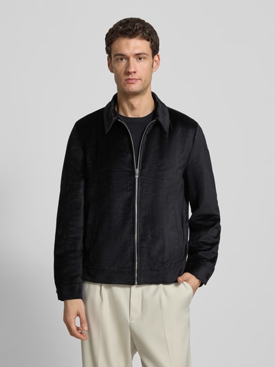 DRYKORN Hemdjacke mit Reißverschluss Modell 'RIKKA' Black 4