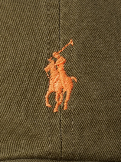 Productfoto, Basecap uit pure katoen van Polo Ralph Lauren, effen kleur, logo-applicatie, geborduurde luchtgaatjes, stevige klep, verstelbare sluiting, damesmode-accessoire