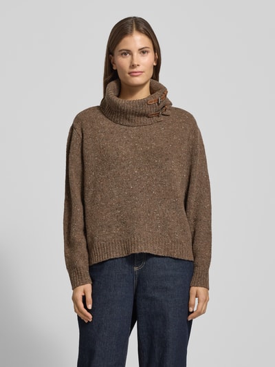 Lauren Ralph Lauren Gebreide coltrui Taupe - 4