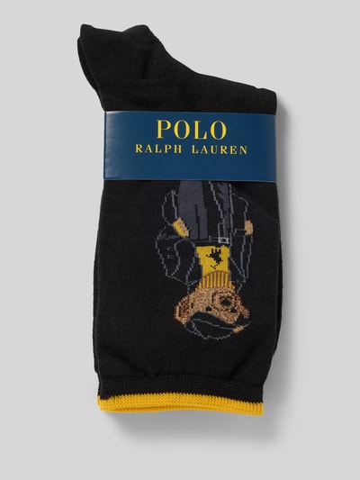 Polo Ralph Lauren Skarpety z detalem z logo model ‘HOLIDAY BEAR’ Czarny 3