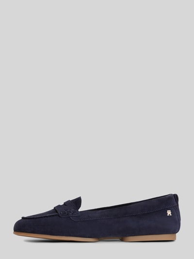 Tommy Hilfiger loafers van echt leer Donkerblauw - 2
