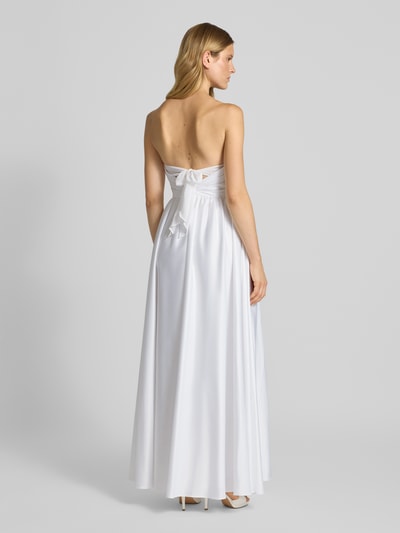 Mascara Brautkleid mit Raffungen Weiss 5