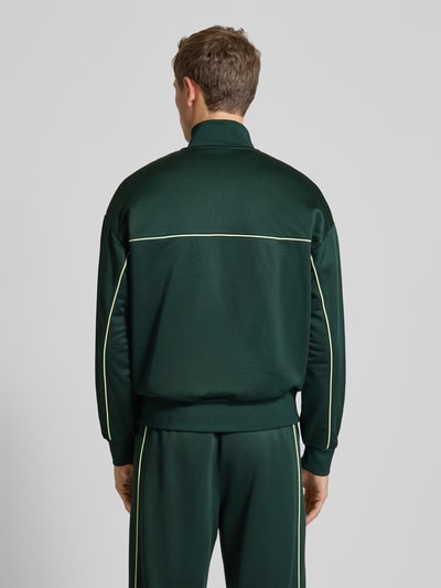 Lacoste Loose fit sweatjack met katoen Donkergroen - 5