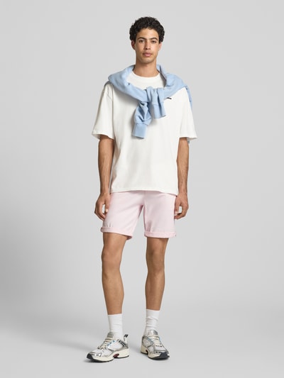 JACK & JONES Straight Fit Shorts mit Eingrifftaschen Modell 'Bowie' Hellrosa 1