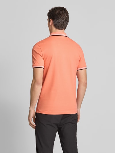 BOSS Green Poloshirt met labeldetail, model 'Paul' Zalm - 5