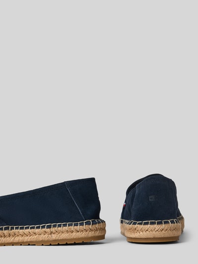 Tommy Hilfiger Loafers van wildleer met touwzool Donkerblauw - 2