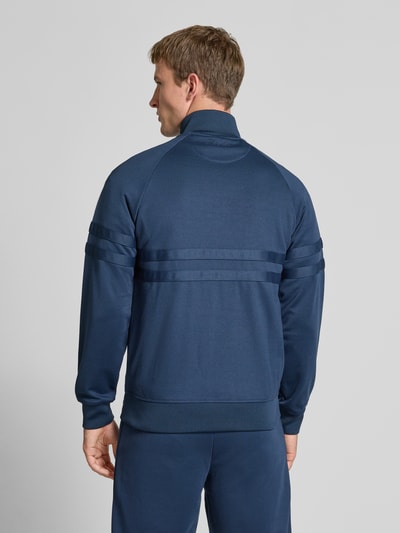 Ellesse Sweatjack met labelpatch, model 'RIMINI'' Marineblauw - 5