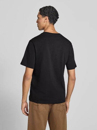 JACK & JONES T-Shirt mit Rundhalsausschnitt Modell 'ORGANIC' Black 5