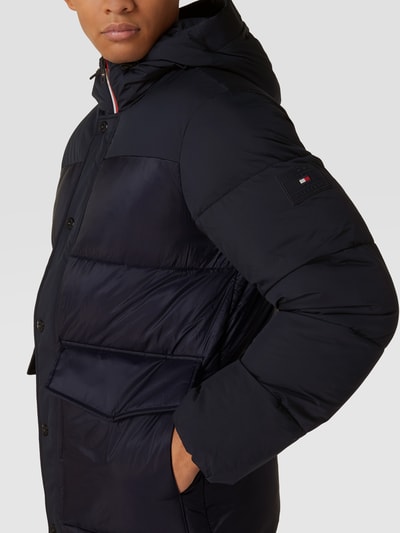 Tommy Hilfiger Steppjacke mit Label-Patch Modell 'TECH' Marineblau 3
