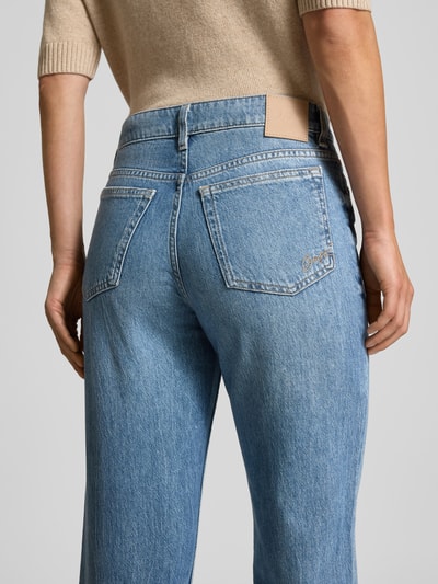 BOSS Orange Straight leg jeans van puur katoen, model 'ADA' Jeansblauw - 3