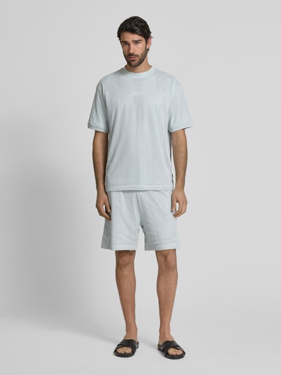 BOSS Orange Shorts mit elastischem Bund Modell 'Summermesh' Lind 1
