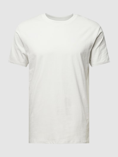 Minimum T-shirt van puur katoen met labeldetail Kit - 2