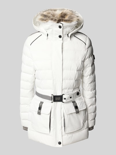Wellensteyn Steppjacke mit Kunstfellkragen Modell 'Abendstern' Offwhite 2