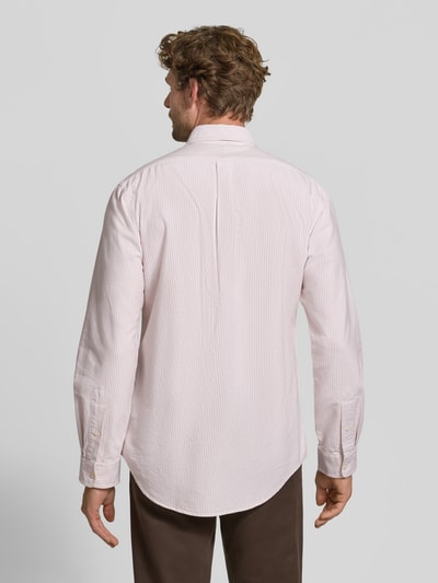 Polo Ralph Lauren Koszula casualowa o kroju regular fit z czystej bawełny Camel 5