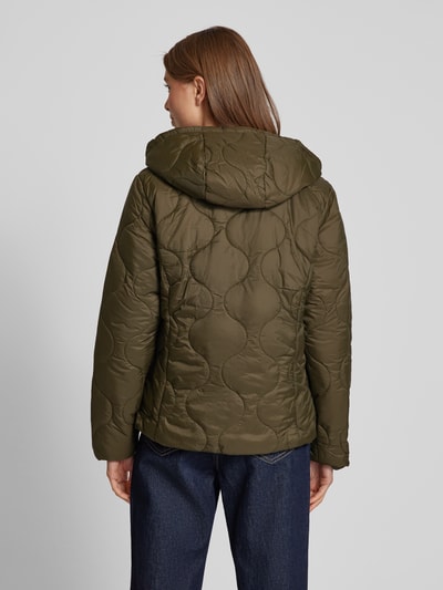 ZABAIONE Jacke mit Steppnähten Khaki 5