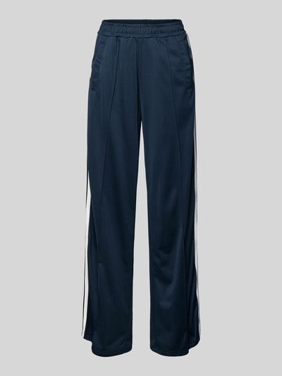 Only Wide Leg Sweatpants mit Kontraststreifen Modell 'SPORTS' Marine 2