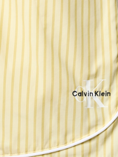Calvin Klein Underwear regular fit pyjamashorts van puur katoen Lichtgeel - 2