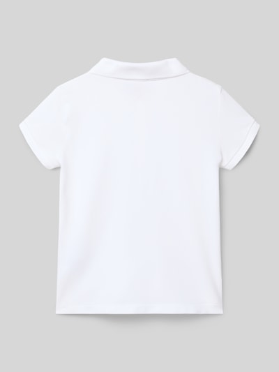 Polo Ralph Lauren Kids Regular Fit Poloshirt mit Logo-Stitching Weiss 3