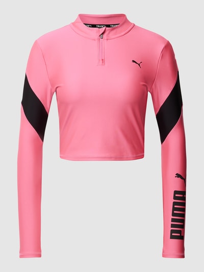 PUMA PERFORMANCE Cropped Longsleeve mit Label-Details Modell 'Eversculpt' Pink 2