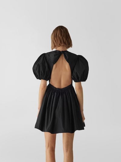 RED Valentino Minikleid mit Ballonärmeln Black 5