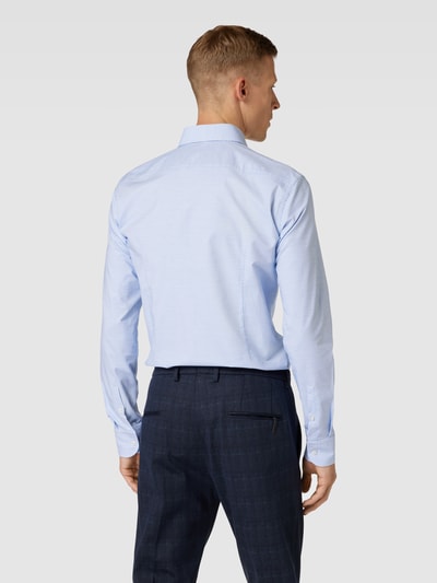 BOSS Slim Fit Business-Hemd mit Allover-Muster Modell 'Hank' Weiss 5