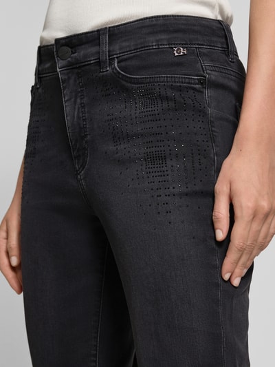 Marc Cain Relaxed Fit Jeans im 5-Pocket-Design Anthrazit 3