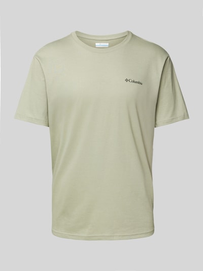 COLUMBIA T-Shirt mit Label-Stitching Mint 2