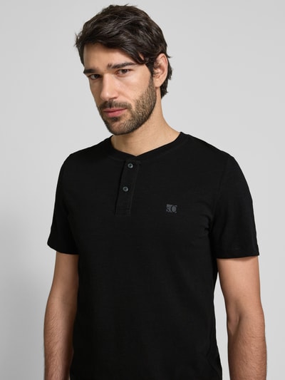 s.Oliver RED LABEL Regular Fit T-Shirt aus reiner Baumwolle Black 3