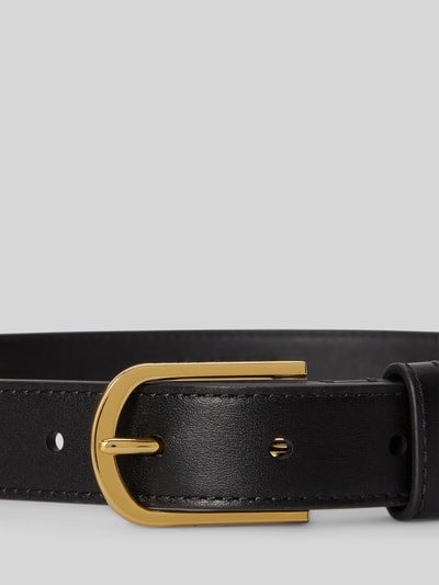 Lauren Ralph Lauren Riem van echt leer Zwart - 2